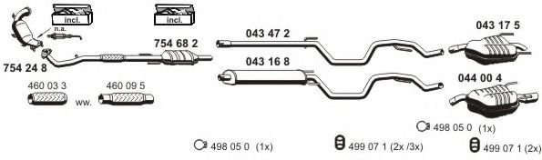 050863 ERNST Brake System Brake Master Cylinder