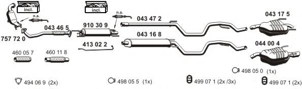 050864 ERNST Brake System Brake Master Cylinder