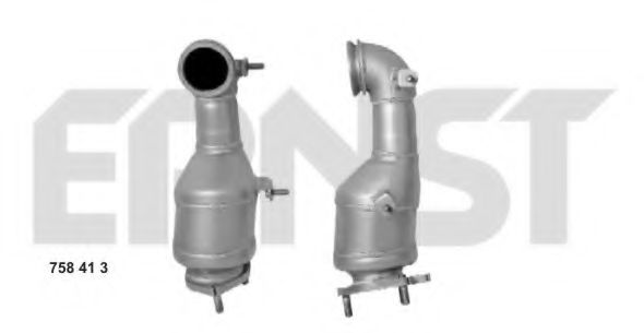 758413 ERNST Exhaust System Catalytic Converter