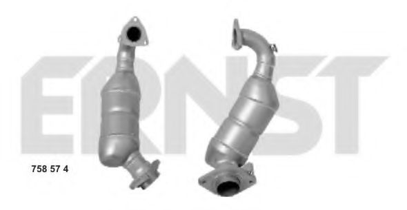 758574 ERNST Exhaust System Catalytic Converter