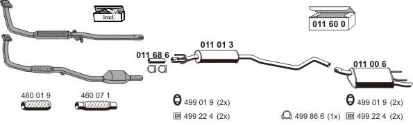 050278 ERNST Brake System Brake Master Cylinder