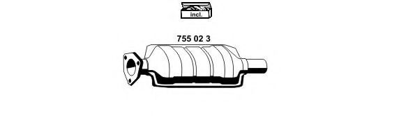 110042 ERNST Exhaust System Exhaust Pipe