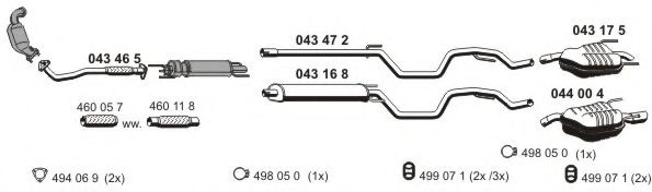 050578 ERNST Brake System Brake Master Cylinder