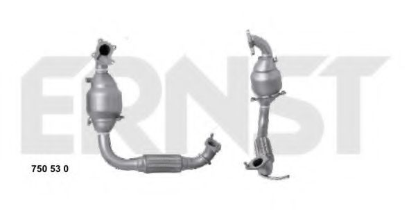 750530 ERNST Cylinder Head Gasket Set, cylinder head