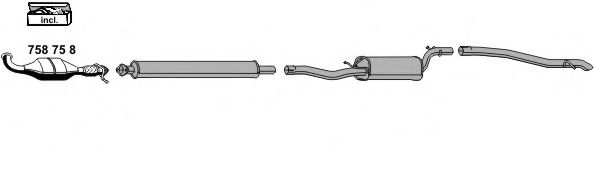 210076 ERNST Wheel Suspension Rod/Strut, stabiliser