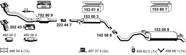070459 ERNST Suspension Rubber Buffer, suspension
