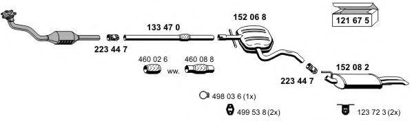 070465 ERNST Wheel Suspension Track Control Arm