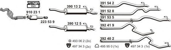 040751 ERNST Brake System Wheel Brake Cylinder