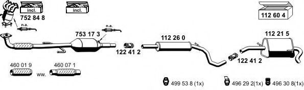 070647 ERNST Repair Kit, spring bolt