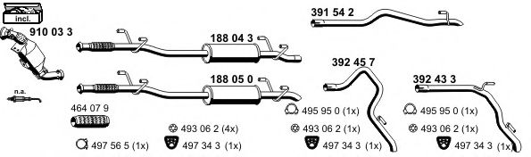 071346 ERNST Exhaust System Exhaust System