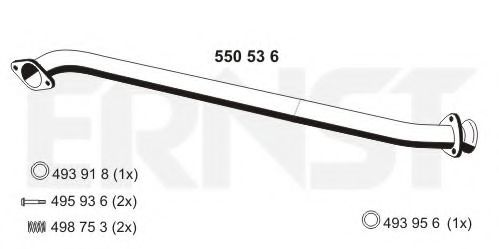 550536 ERNST Sensor, crankshaft pulse