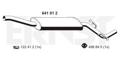 641012 ERNST Suspension Kit, coil springs