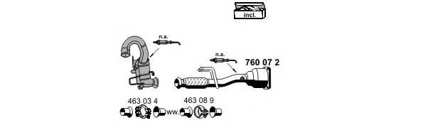 090453 ERNST Exhaust System Catalytic Converter