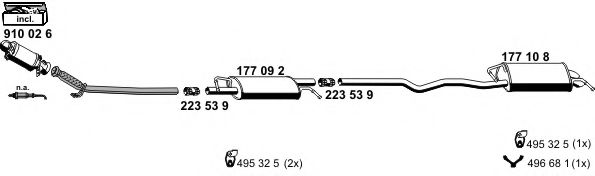 071446 ERNST Exhaust System Exhaust System