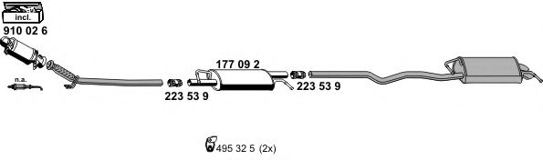 071454 ERNST Exhaust System Exhaust System