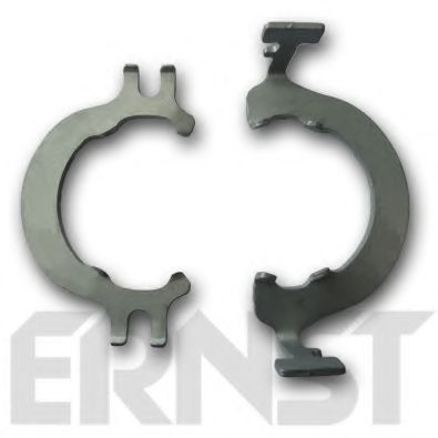 493765 ERNST Clamp Set, exhaust system