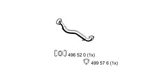 176569 ERNST Exhaust System Exhaust Pipe