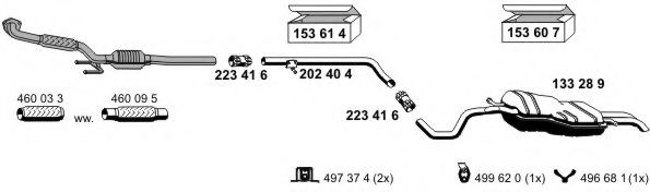 071054 ERNST Exhaust System Exhaust System