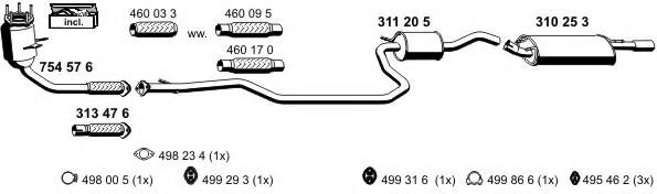030959 ERNST Adjusting Disc, valve clearance