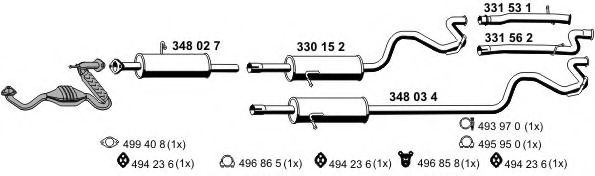 030983 ERNST Adjusting Disc, valve clearance