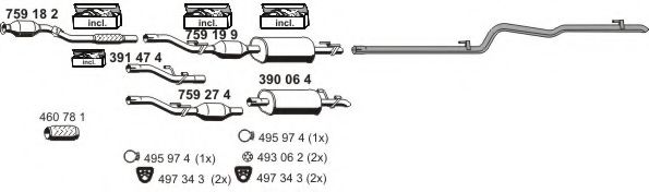 040604 ERNST Brake System Wheel Brake Cylinder