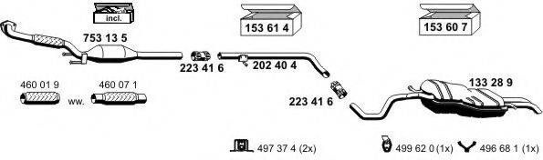 071049 ERNST Exhaust System Exhaust System