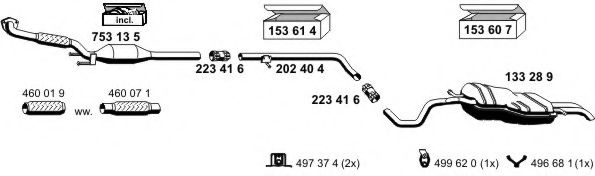 071052 ERNST Exhaust System Exhaust System