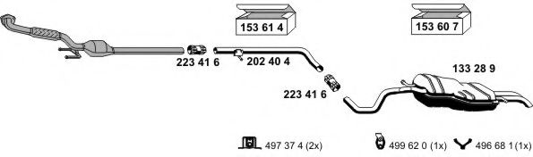 071057 ERNST Exhaust System Exhaust System