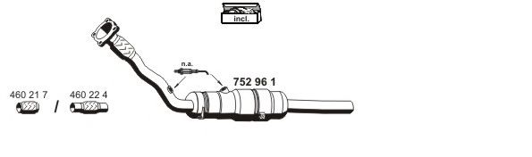060249 ERNST Exhaust System Exhaust System