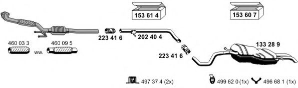 071161 ERNST Exhaust System Exhaust System