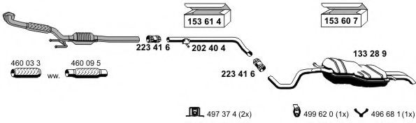 071163 ERNST Exhaust System Exhaust System