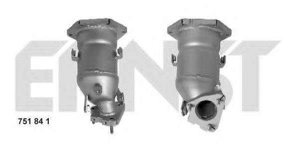 751841 ERNST Exhaust System Catalytic Converter