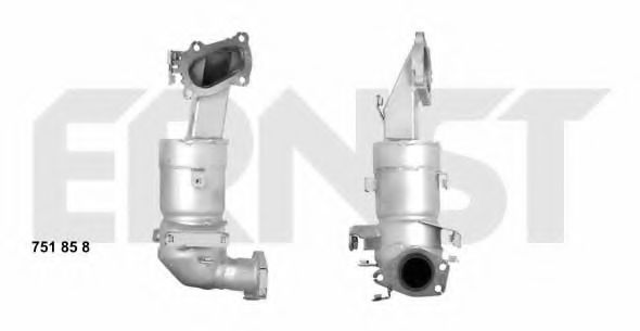 751858 ERNST Exhaust System Catalytic Converter