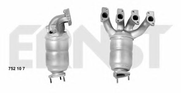 752107 ERNST Exhaust System Catalytic Converter