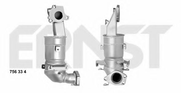 756334 ERNST Exhaust System Catalytic Converter
