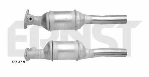 757379 ERNST Exhaust System Exhaust Pipe