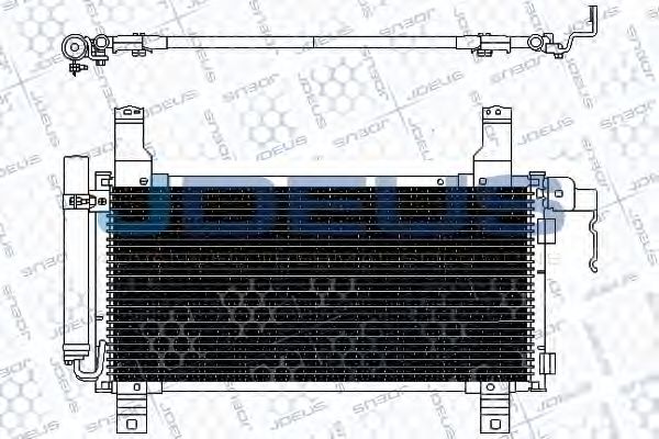 716M29 JDEUS Condenser, air conditioning