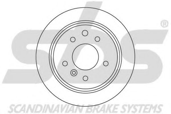1815201217 SBS Brake System Brake Disc
