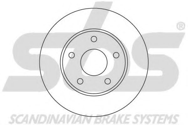 1815202524 SBS Brake System Brake Disc