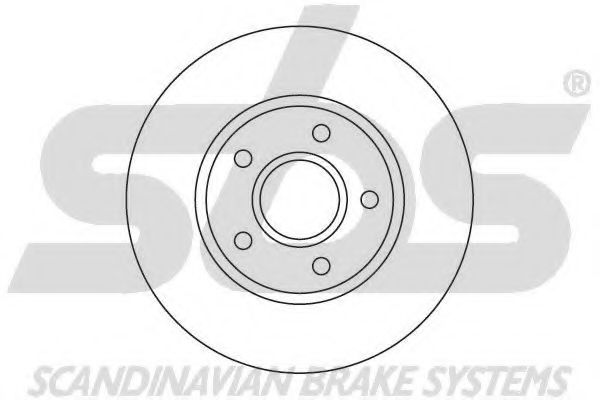 1815202538 SBS Brake System Brake Disc