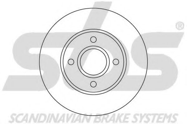 1815202540 SBS Brake System Brake Disc