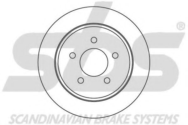 1815202572 SBS Brake System Brake Disc