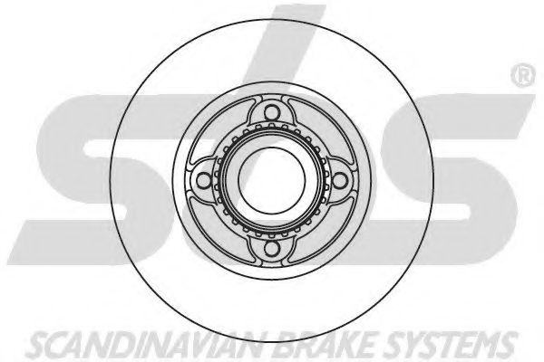 1815203944 SBS Brake System Brake Disc