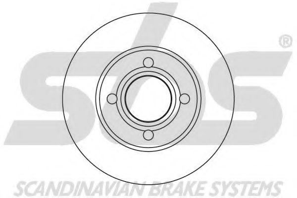 1815204737 SBS Brake System Brake Disc