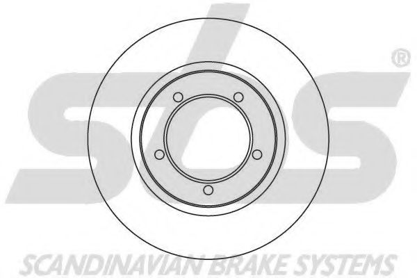 1815205107 SBS Brake System Brake Disc