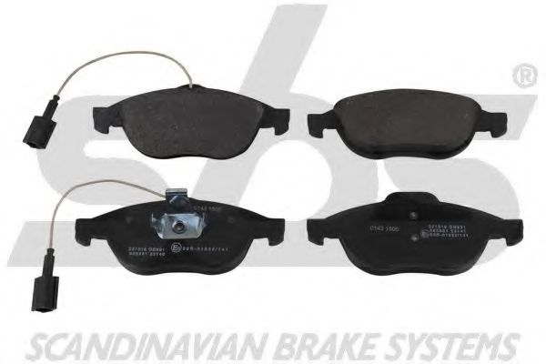 1501221016 SBS Brake Pad Set, disc brake