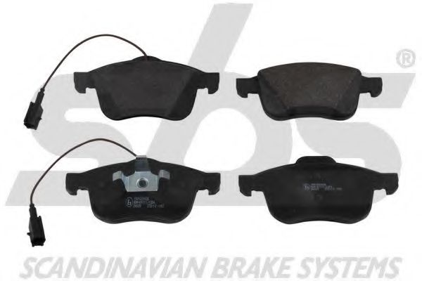 1501221026 SBS Brake System Brake Pad Set, disc brake