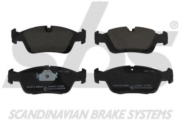 1501221510 SBS Brake Pad Set, disc brake