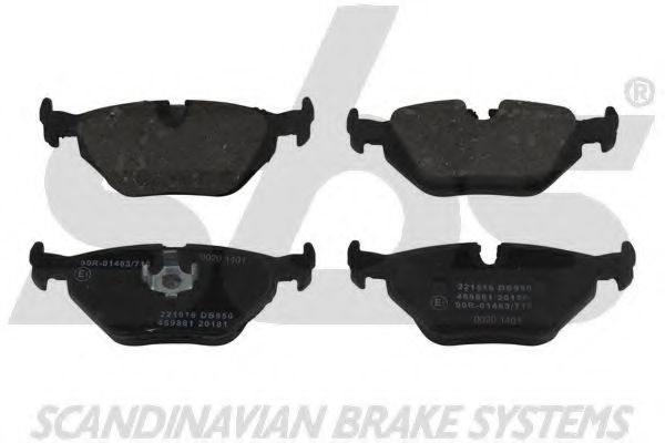 1501221516 SBS Brake Pad Set, disc brake