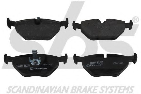 1501221524 SBS Brake Pad Set, disc brake